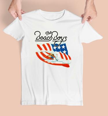 The Beach Boys Band Περιοδεία ΗΠΑ Βαμβακερό Λευκό S-234XL Ανδρικό Γυναικείο Μπλουζάκι