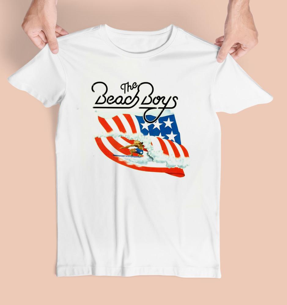 

The Beach Boys Band US Tour Heavy Cotton White S-234XL Men Women Shirt L