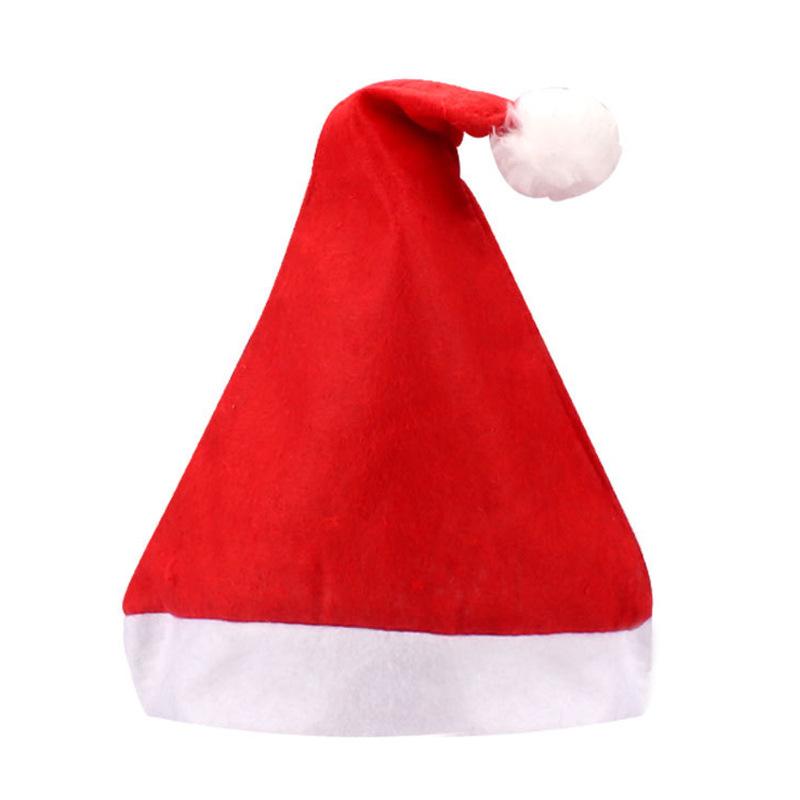 Christmas Decorations Christmas Hat Santa Claus Lamp Non-woven Hat Christmas Gift