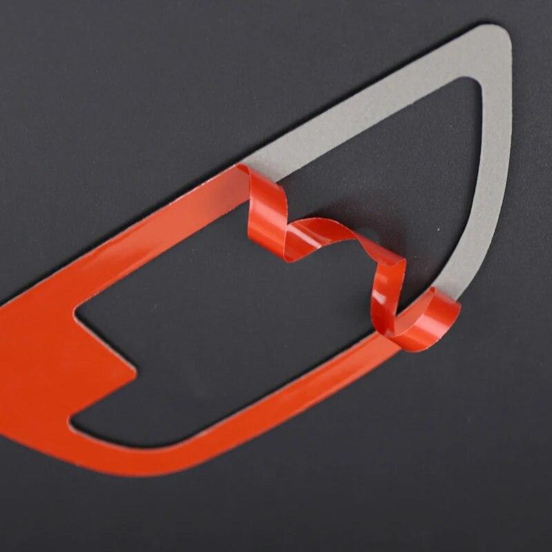 4pcs Car Real Carbon Fiber Interior Door Handle Door Bowl Cover Trim For BMW 5 Series F10 2011 2012 2013 2014 2015 2016 2017