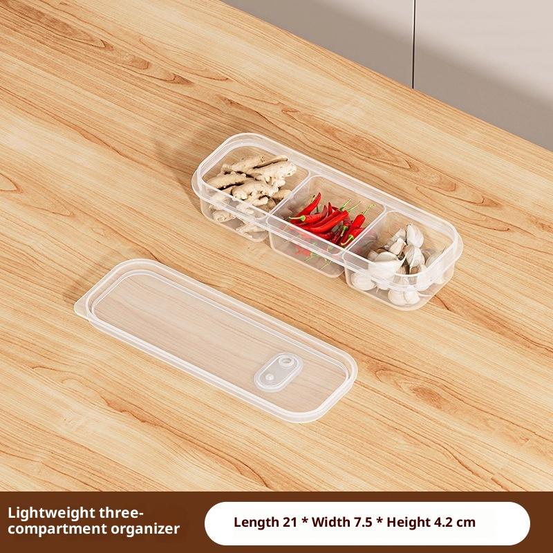 Pojemnik do przechowywania w lodówce Pojemnik na zapakowany posiłek Pojemnik na żywność z tworzywa sztucznego spożywczego Hermetyczny Żywność Mrożone mięso 2/3-komorowy Przechowywanie w chłodzie
