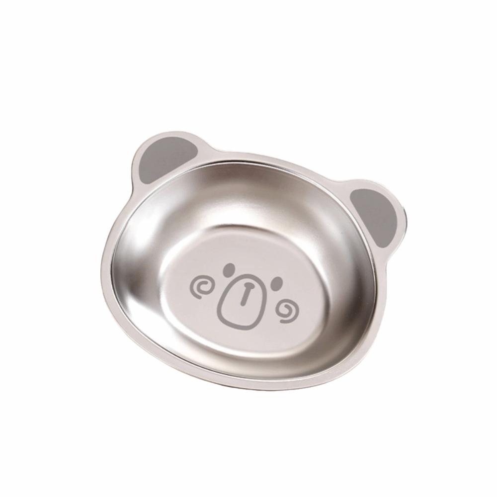 Cute Bear Design Kid Meal Bowl Anti Scalding Salad Bowl Portable Kid Dinner Bowl  Tableware