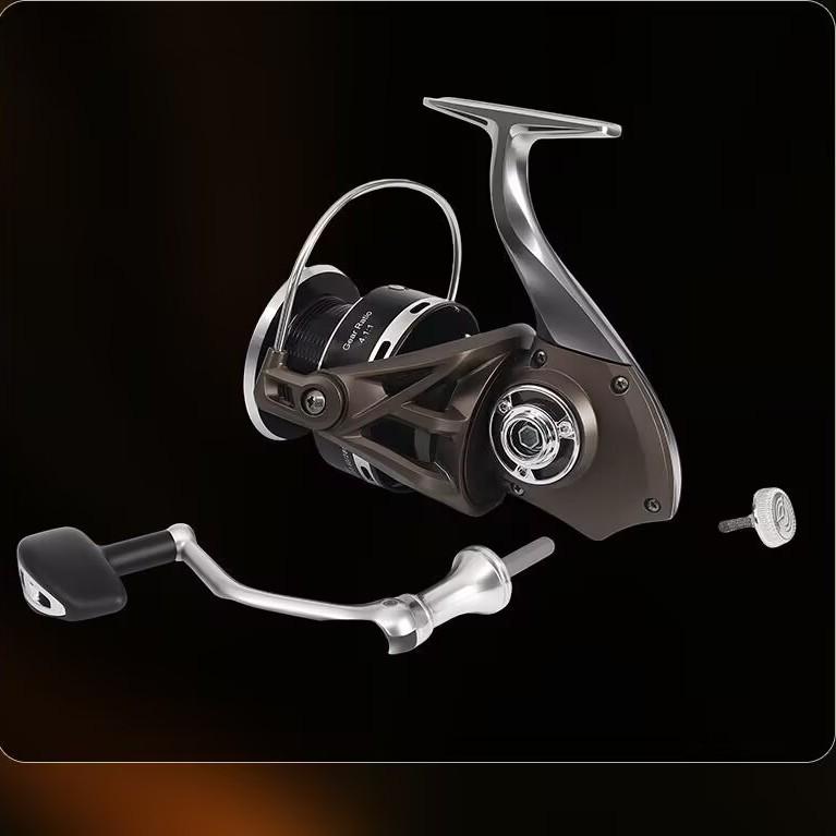 Universal All-Metal Spinning Fishing Reel for Freshwater and Saltwater, Long-Casting, General-Purpose, Sea and Anchor Fishing.