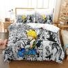 Luxury New 3D Print The Seven Deadly Sins Bedding Set Single Twin Full Queen King Size Anime Bedroom Duvetcover Sets  bed sheet