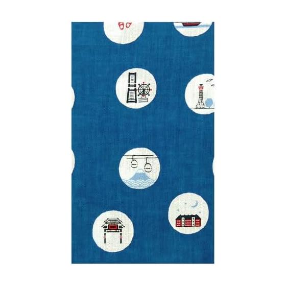 Hamamonyo Tenugui Yokohama Dot Pattern