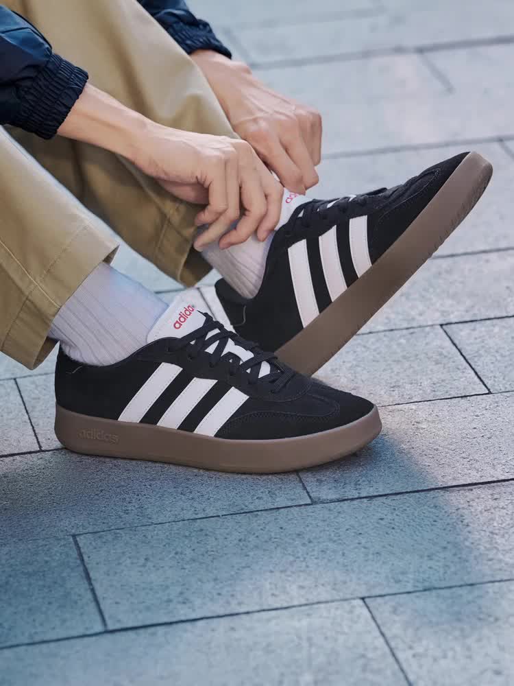 Adidas "T-Head Shoes" BARREDA Casual Sneakers for Men and Women - Adidas Sport J04235