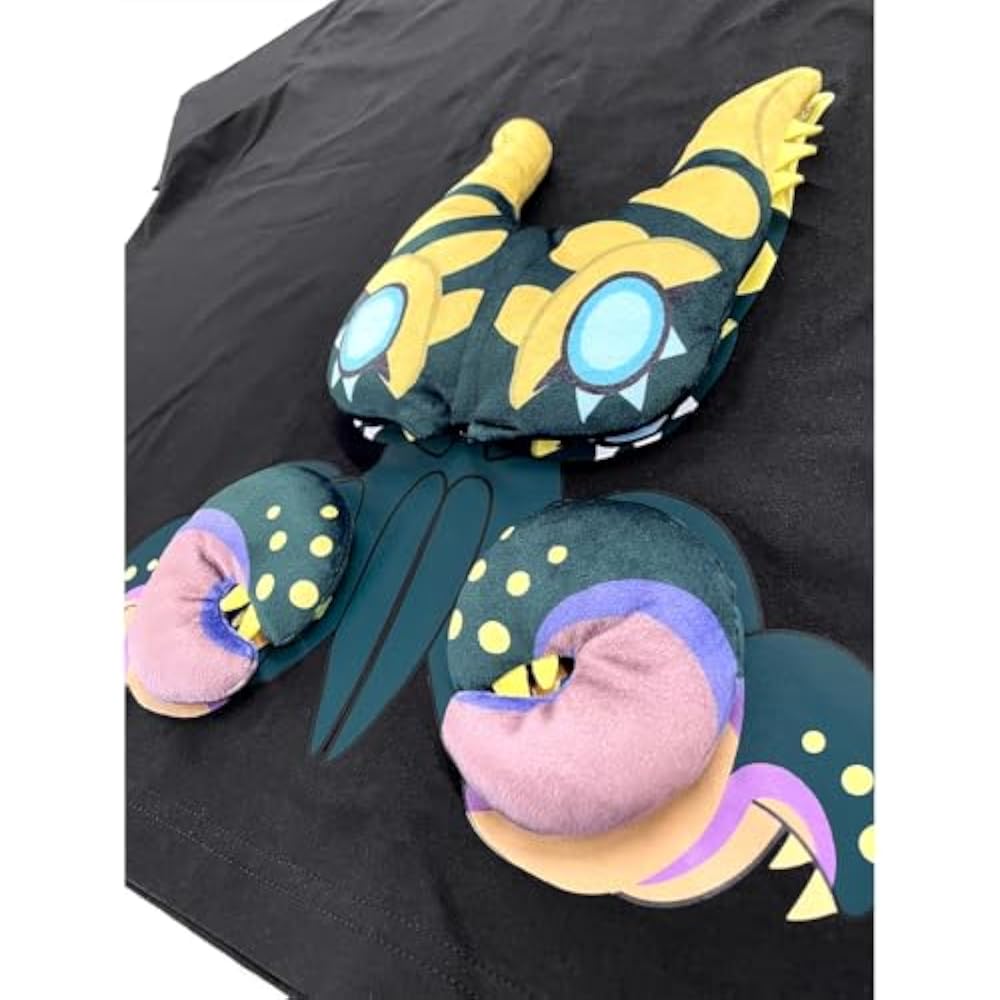 Capcom Monster Hunter Wilds Pop Out T-shirt Nu Egdra L Length 74 X Body Width 55 X Shoulder Width...