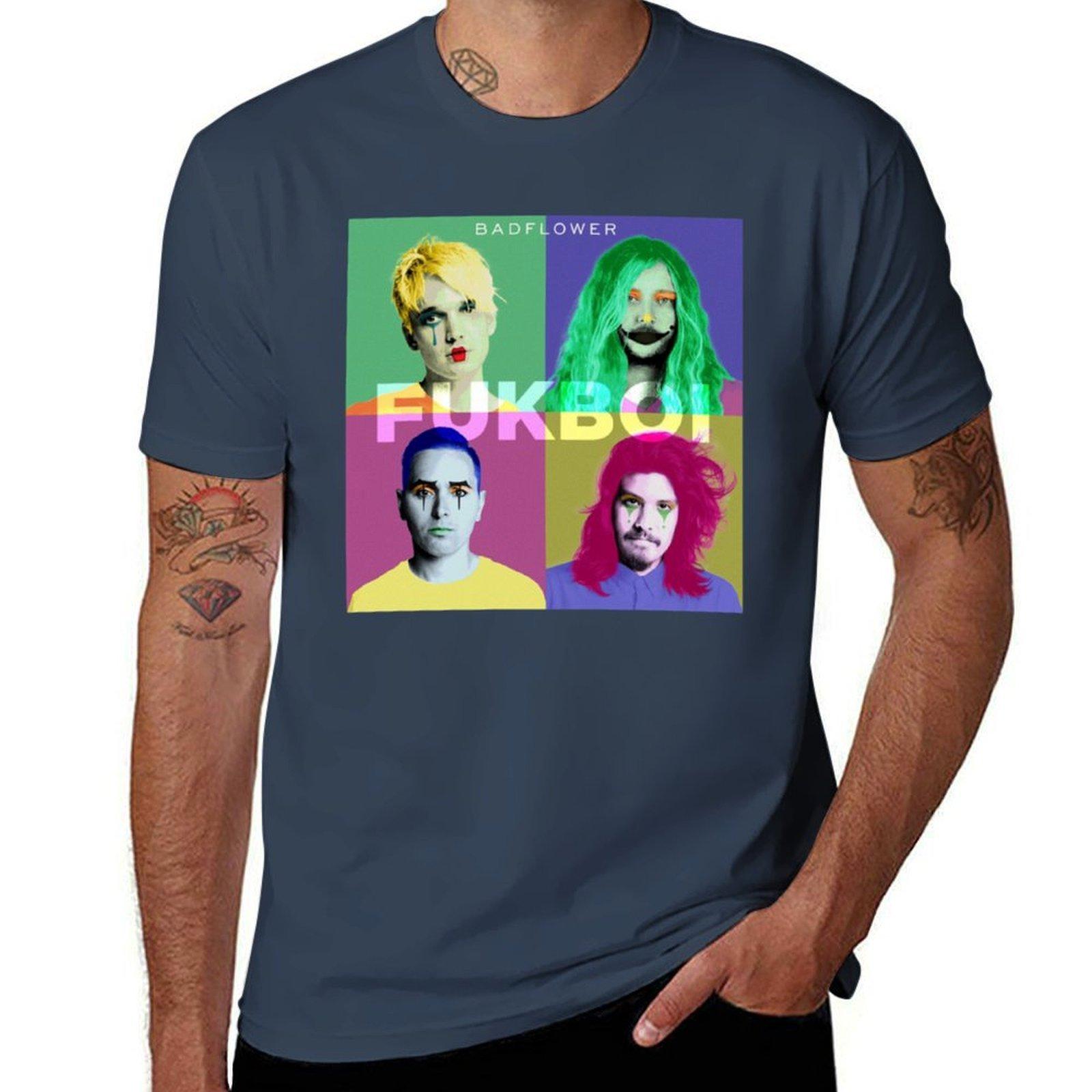 Simple Badflower Fukboi Tshirt Comfortable Work Wear Tee S