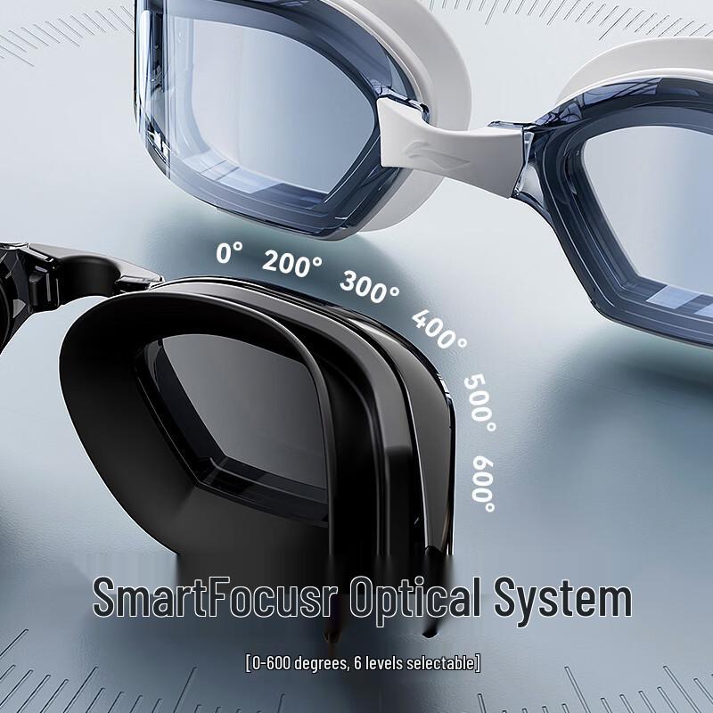 Li-Ning Pro Anti-Fog & Racing Swimming Goggles