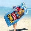 1Pc Police Party Celebration Beach Towel Microfiber Beach Towel Thin Absorbent For Beach Swimming Yoga Bath Sports 0917146
