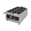 110V Electric Golden Coin Bread & Egg Waffle Maker - Cheese Pulling Feature