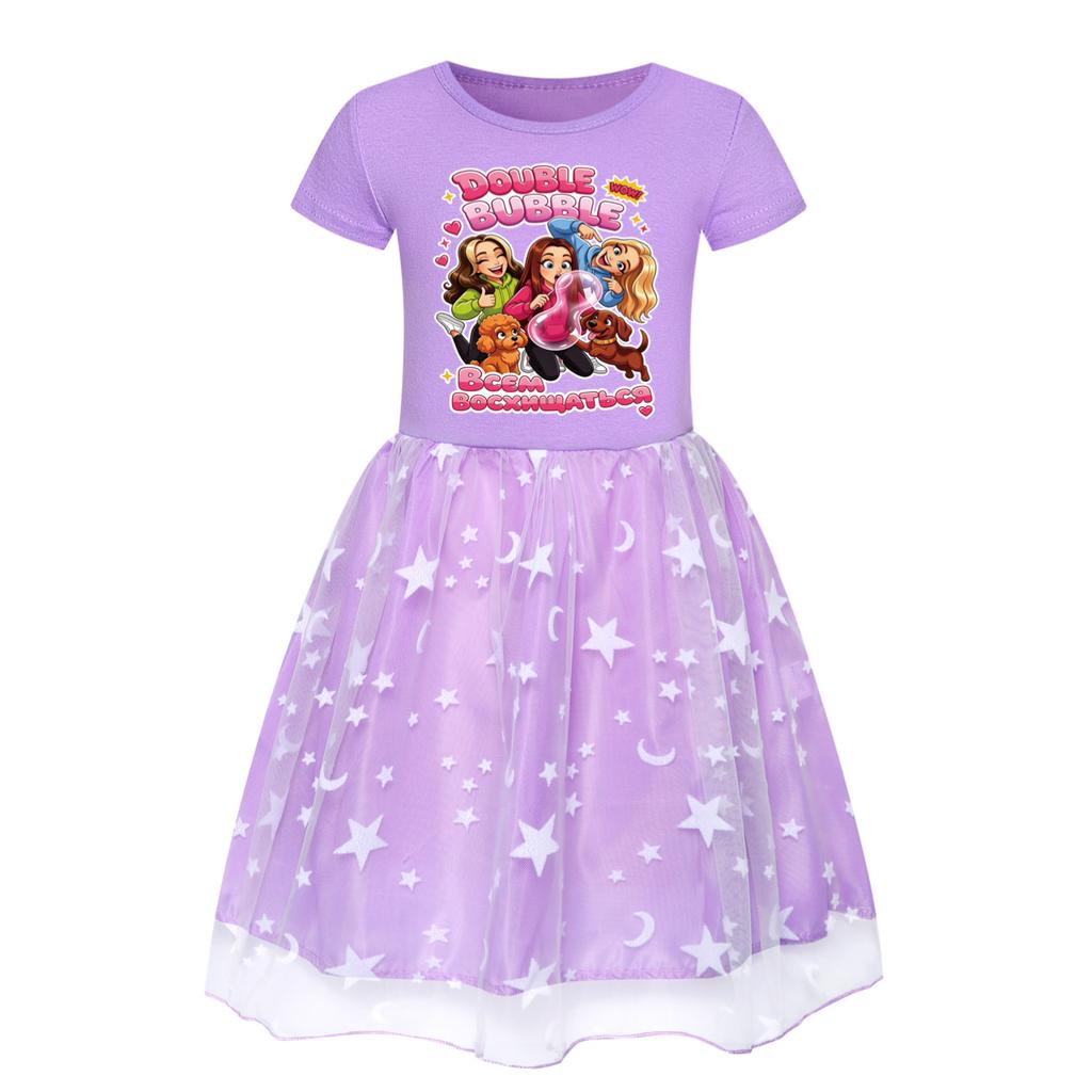 Double bubble girls star rainbow lace jumpsuit 5903