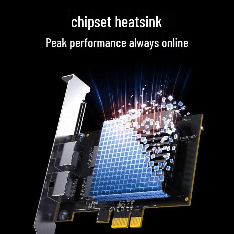Ugreen Dual Gigabit PCIe Ethernet Network Card (CN Version)