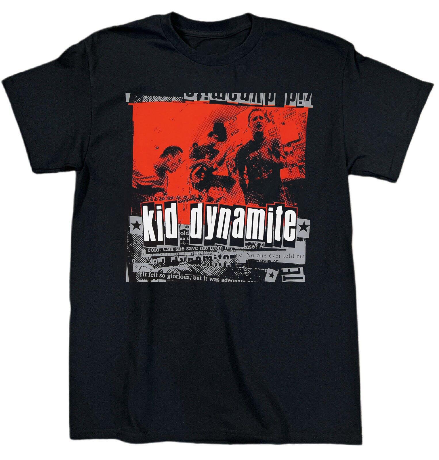 NEW Kid Dynamite Band Heavy Cotton Black T Shirt S-5XL AG774 S разноцветный