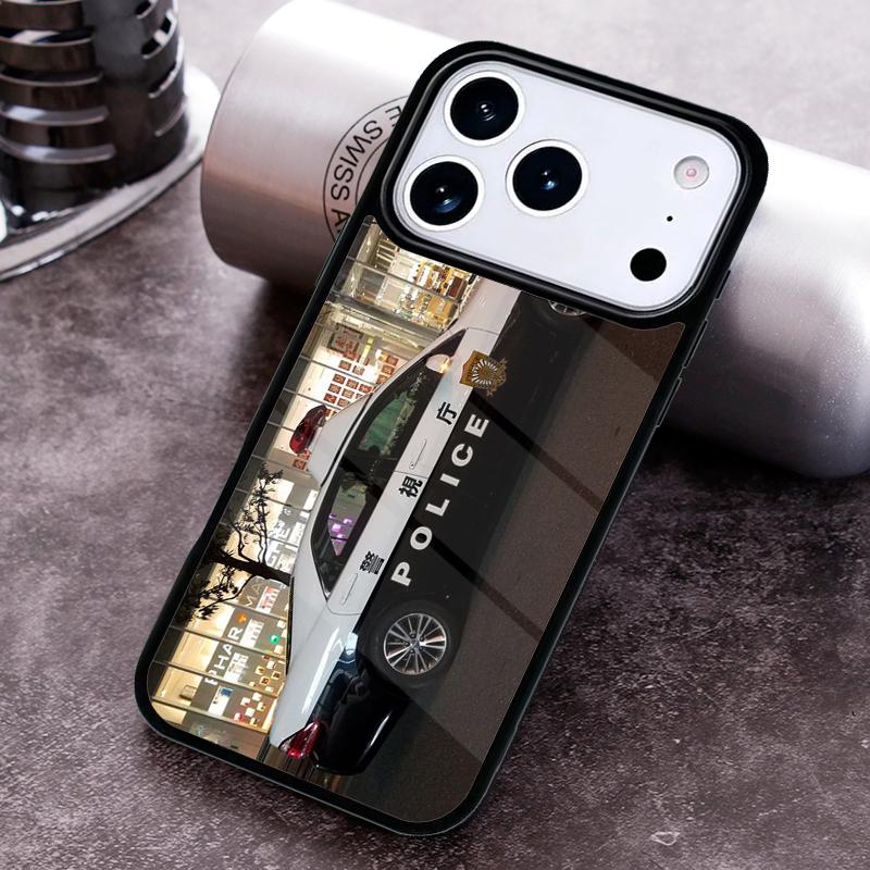 

Japanese police car Phone Case for iPhone 17 16 15 Pro Max Air 14 13 12 11 Plus Shockproof Cover iPhone 16 Pro