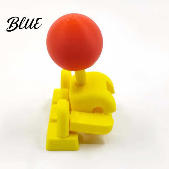 Retro-Spiel-Joystick-Tastenkappe Vintage 3D-gedruckt Neuheit Mechanische Tastatur 4-Tasten-Verbindung Mini-Kampf