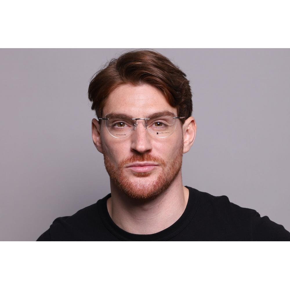 Rimless Oval Grey SmaRtbuy Collection Daria Rt 0036 C3 Fashion Unisex Eyeglasses