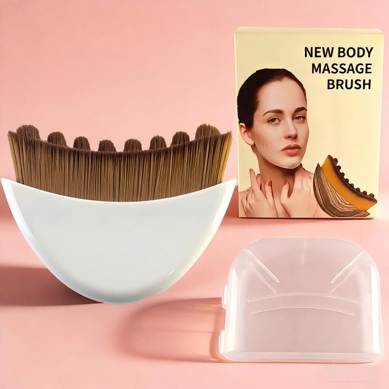 Portable Lymphatic Contour Face Brush Multi-function Chin Reduce Puffiness Contour Massager for Jawline With Box