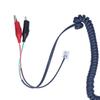  Corded Phone, DTMF 12 Bit LCD Display Wired Telephone with   Caller ID Recognition and   Pause Function for Home Communication 