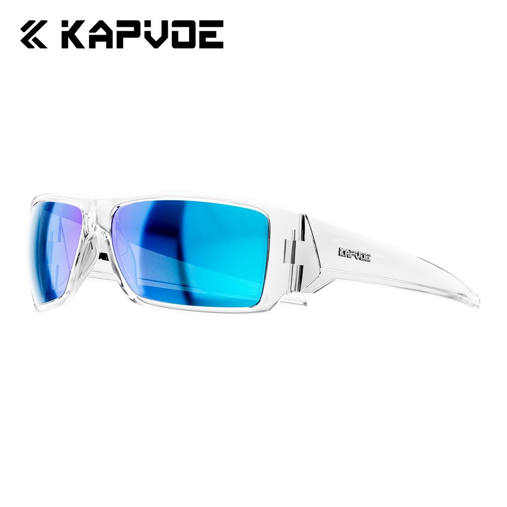 Kapvoe Polarized Sunglasses Fashion Glasses Men UV400 Sun Glasses for Women Cycling Fishing Driving HD Lens Outdoor TR90 Eyewear