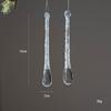 Crystal Clear Icicle Decorations Acrylic Party Holiday Decor Christmas Tree Ornaments