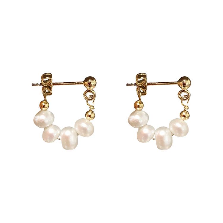 

Жіночі вінтажні перлинні сережки преміум-класу