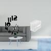 Creative 3D Wall Clock And Acrylic Paper Storage Modern Decorative Art for Home Office Hotel Kitchen