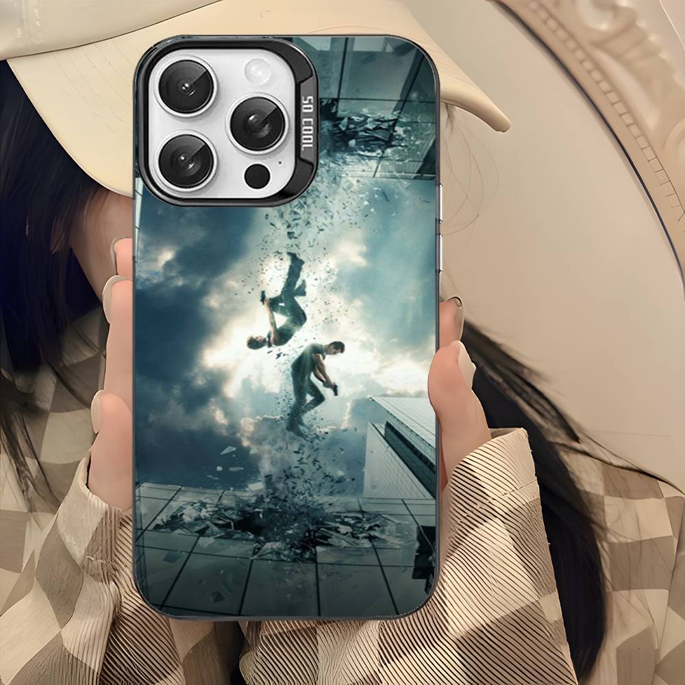 

Movie D-Divergent Phone Case For IPhone 17 16 15 14 13 12 11 Pro MAX Matte Shockproof Back Anti Fall Matte Cover iPhone 14 pro