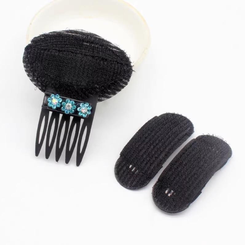 Nadýchaná ofina Zvyšující podložka na vlasy Posilovač vlasů Fluffy Clip Hřeben Neviditelná horní podložka pro vylepšení plochých kořenů bez stop