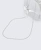 Bonbeau Silver Clip Long Chain Necklace 925 Silver Long Clip Chain Necklace
