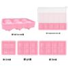 Silicone Ice Cube Tray Mold with 6, 8, or 15 Grids for Square and Ball Shaped Ice Cubes