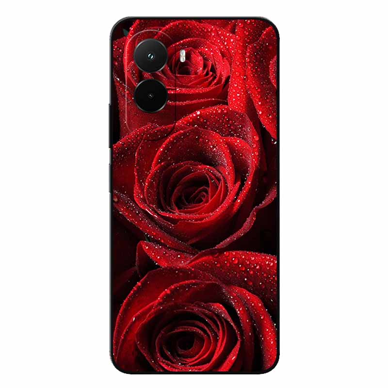 Soft Case For Xiaomi Poco M7 4G Cartoon Back Cover For PocoM7 M7 Silicone Bumper Protective Shockproof Capa Pocom7 4G Lion Coque
