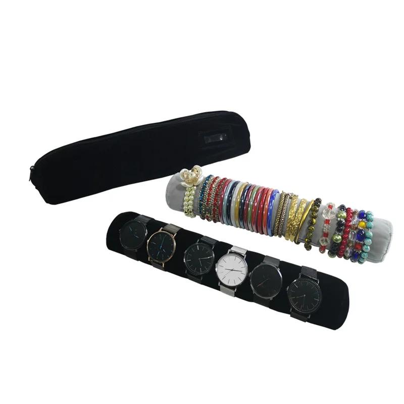 Flanell Armbandsstav Armbandsförvaringsväska Display Armband Kreativa Smycken Smyckesdisplay Förvaring Display Rekvisita
