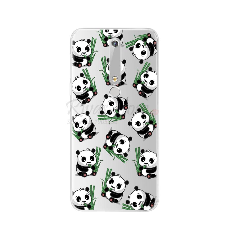For Nokia 6.1 Nokia6.1 Phone Case Soft TPU Silicone Case For Nokia 6.1 2018 / For Nokia 6 2018 TA-1068 TA-1043 Case Back Cover