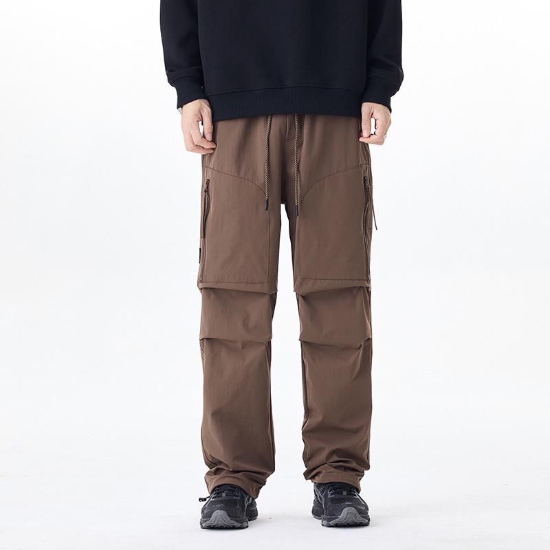 

Мужские американские ретро уличные горные брюки-карго на молнии с широкими штанинами 4XL (180-200 lbs)