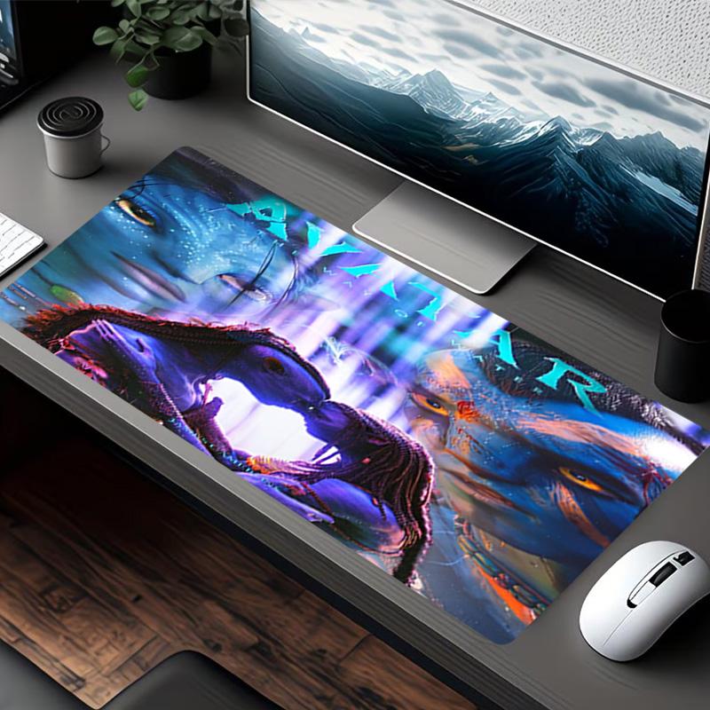 Avatar Print Mouse Pad, for Keyboard Pad Laptop PC Mat for Office Home Use, Desk Decor, Perfect Birthday Gift for Gamers