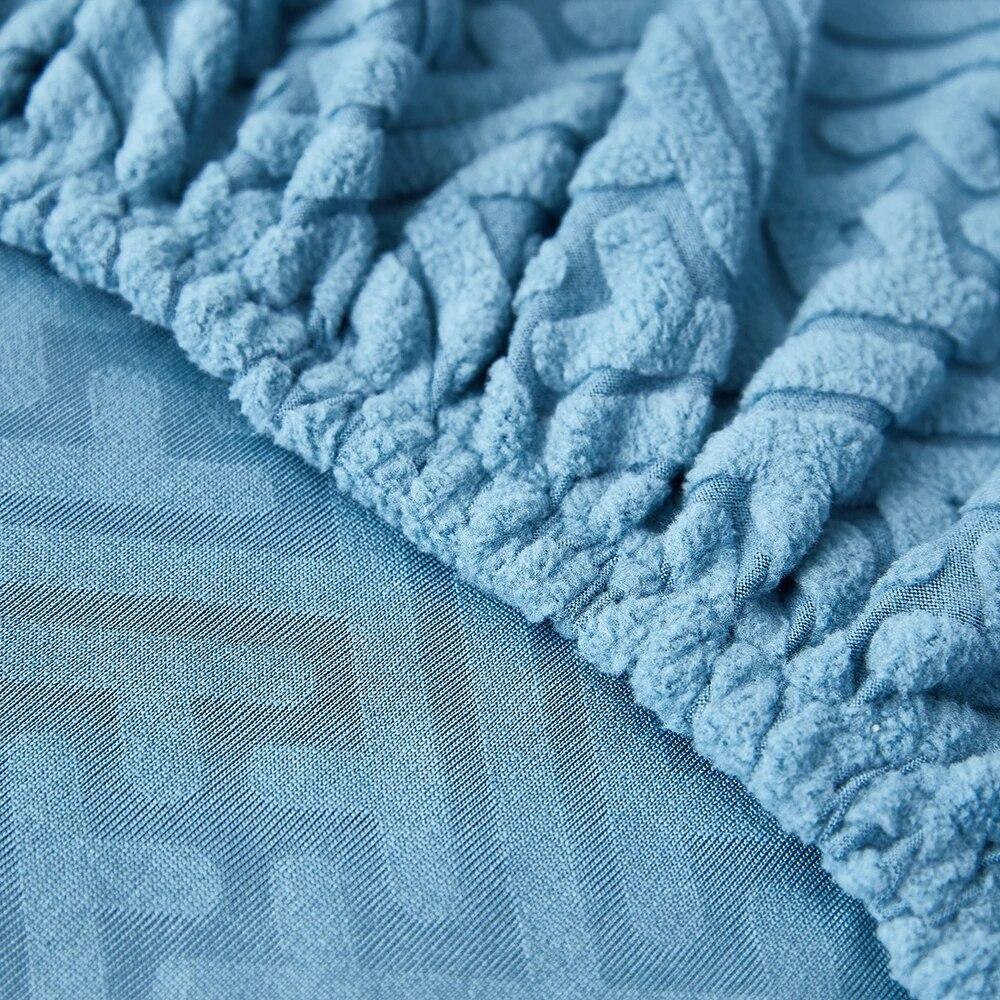 Dicker Sofakissenbezug, Spannbettlaken für Wohnzimmer, waschbar, Stretch-Jacquard-Sitzbezug, Möbelschutz, Sektional