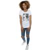 Arielle Damen/Damen Baumwoll-Boyfriend-T-Shirt