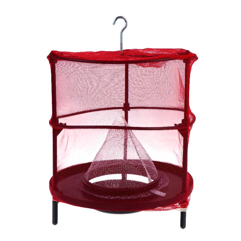 Fly Trap Cage Hanging Insect Catcher Net Portable Fold Insect Trap For Outdoor Garden Orchard Vegetable Farm Reusable Fly Mesh