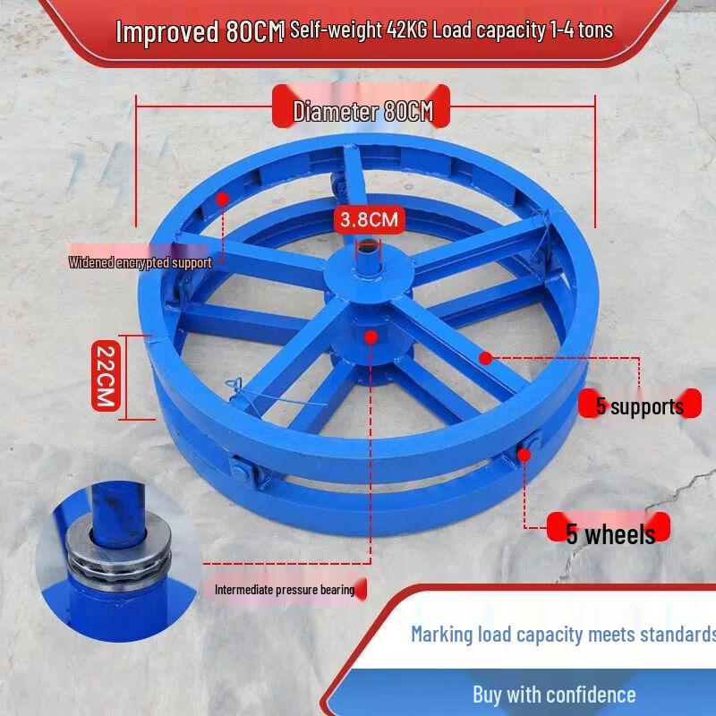 Heavy-Duty Horizontal Cable and Fiber Optic Payout Reel