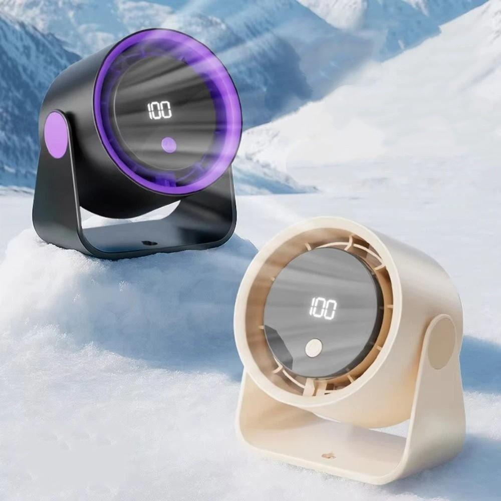 5-speed Adjustment Mute Fan Adjustable Angle Digital Fan Desktop Fan  Student Dormitory