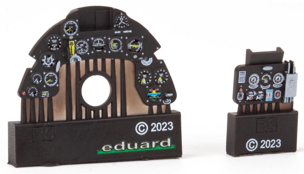 Eduard 1/32 scale Look Macchi MC.202 Folgore instrument panel (for Italeri) plastic model parts EDU634044