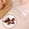 Professionelle Kunststoff-Schokoladenform Transparent Handgemacht Kugel Schokoladenwerkzeuge DIY Kuchenform Dessert Pudding