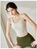 Damen High-Intensity Stoßfestes Yoga Tank Top mit Eingebautem Brustpolster für Sommer-Fitness