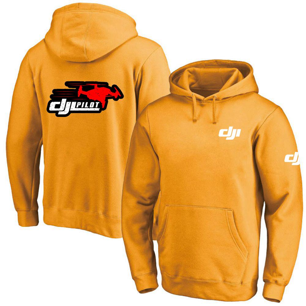 2023 New Dji Professional Pilot Drone Printed Men's Hoodie Hoodie Autumn Hip Hop Streetwear Pullover Sweatshirts Hoodie