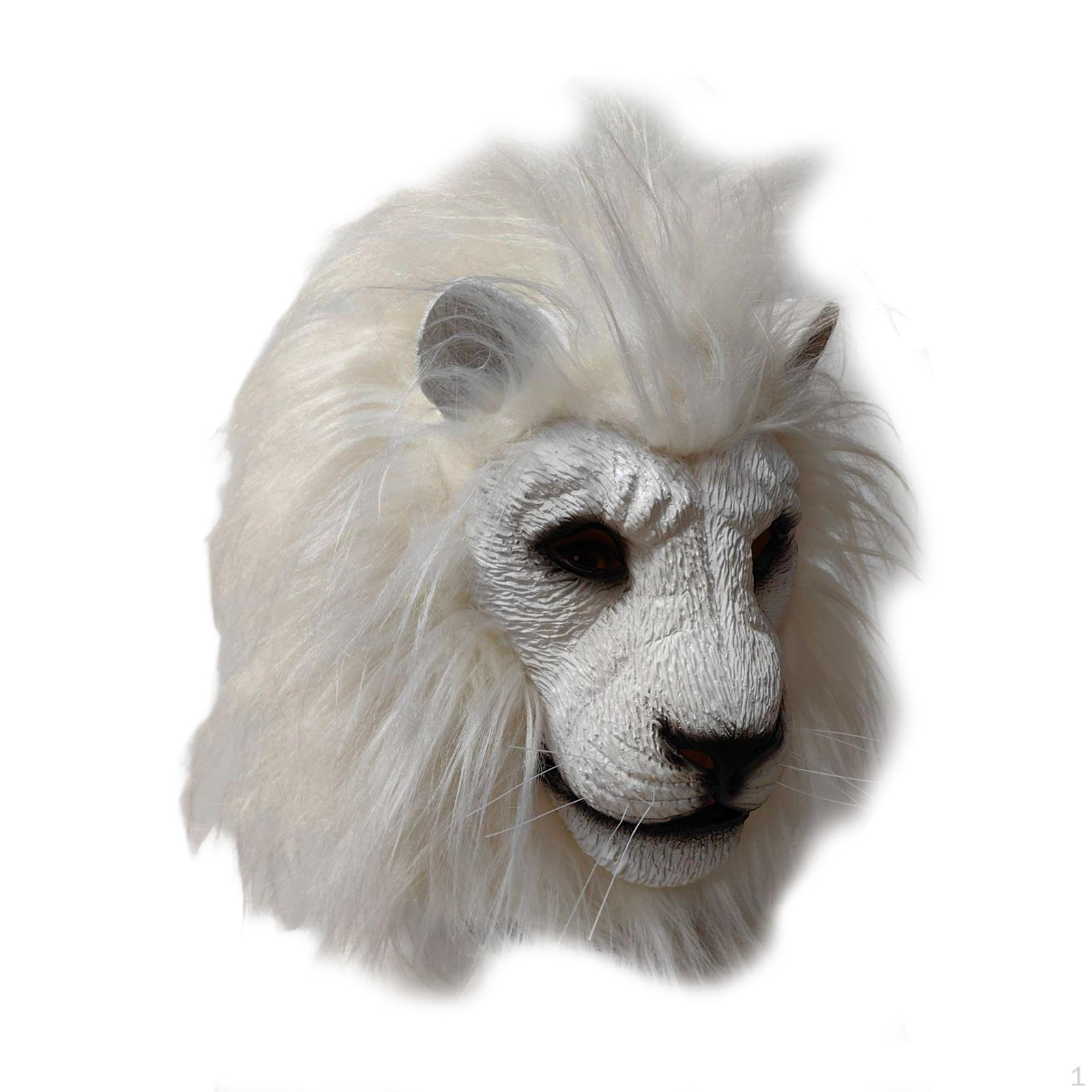 

Реалистичный головной убор в виде головы льва для фестиваля, маскарада, ролевых игр, дня рождения