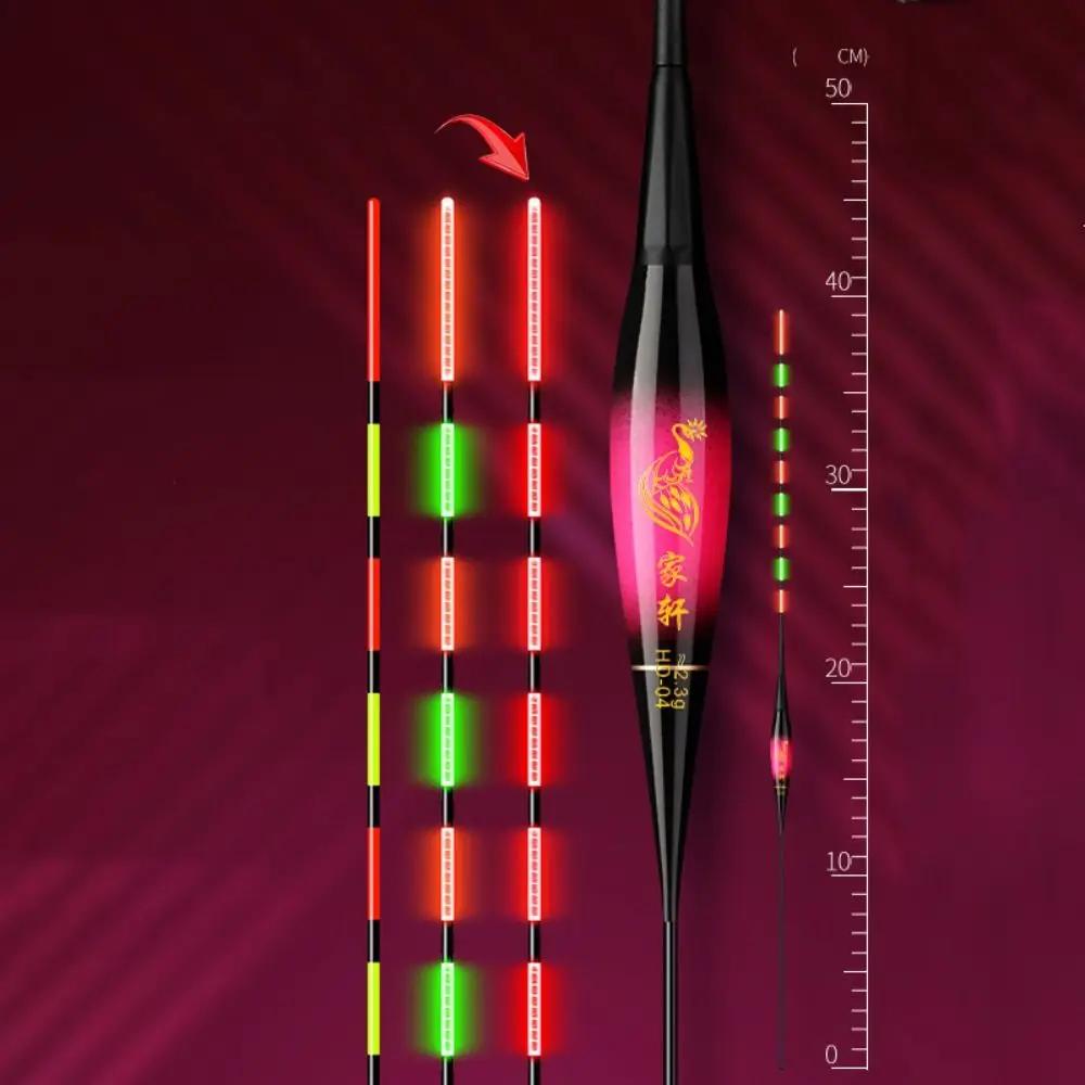 Electronic Fishing Float Indicator Light Float Rock Fishing Floats Slip Drift Tube Buoy Strike Long Tail Night Fishing