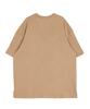 ASTRAL PROJECTION Ap Flower Round Neck 15-Count Cotton Short Sleeve T-Shirt_Beige
