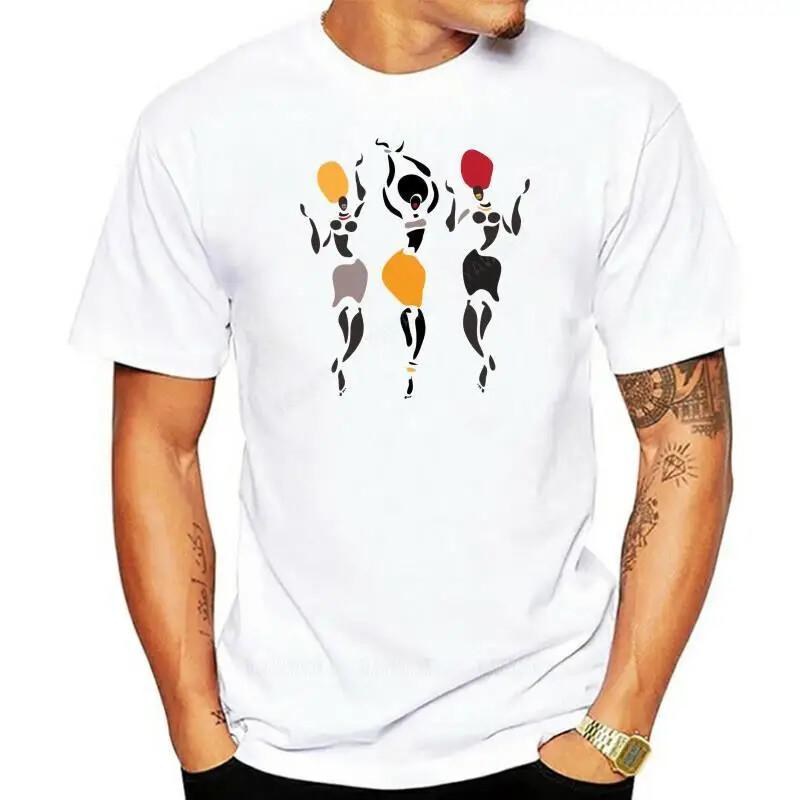 Camiseta de estilo exótico para hombre y mujer, camisa blanca con silueta de bai