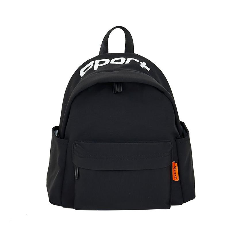 SchoolbagINS Couple Casual Backpack Large Capacity Middle School Student School Bag Class Bag Literary Style Commuter Backpack